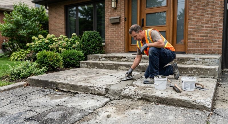 Concrete Pathway Repair in Corpus Christi, TX
