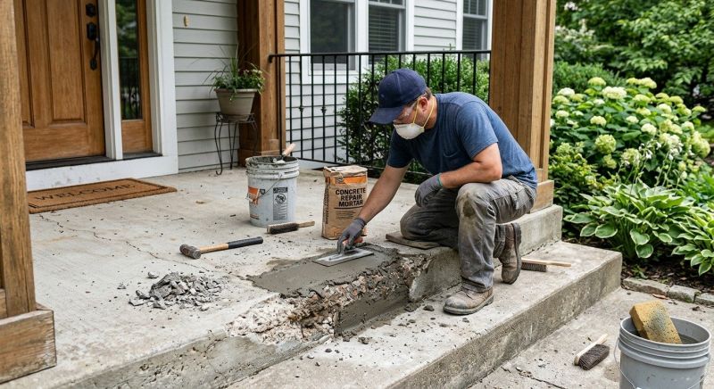 Pathway Repair in West Des Moines, IA